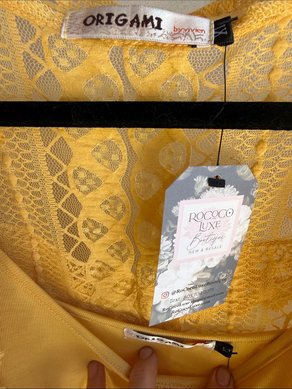 Origami Lace Kimono Dress SET Bell Sleeve Hi-Lo Duster long layers XL XXL 1X NEW - Picture 10 of 16